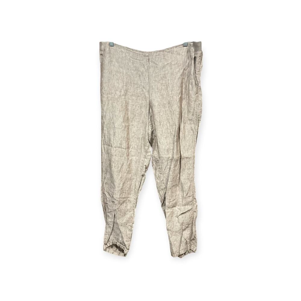J. Jill Pants Women 100% Linen Large